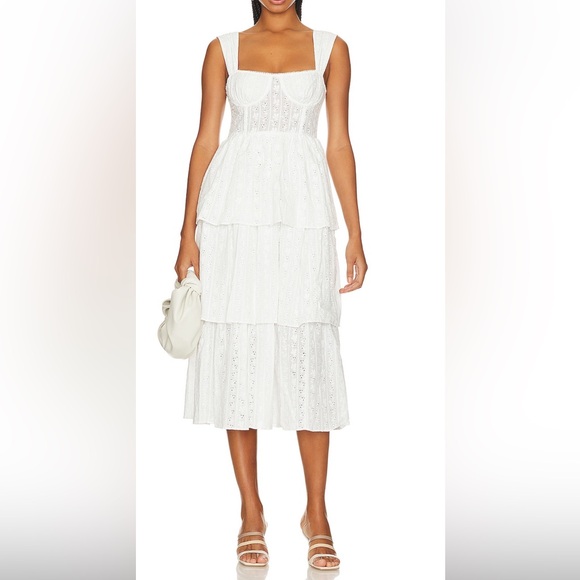 We wore what corset midi dress - Picture 2 of 4